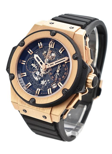 hublot king power unico rose gold|hublot king gold.